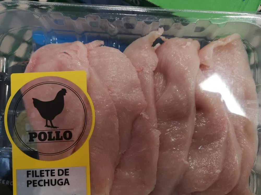 Filetes de pechuga de pollo