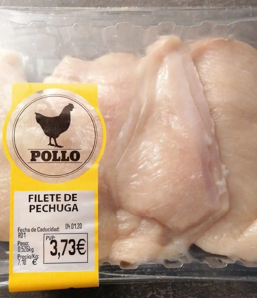 Filete de pechuga de pollo