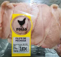 Filete de pechuga de pollo