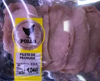Filetes de pechuga de pollo