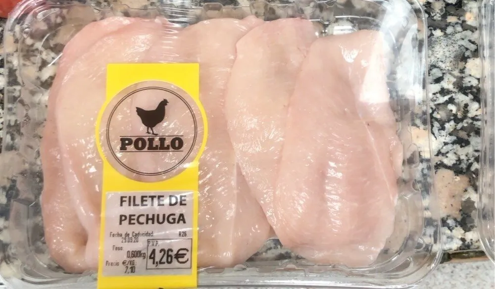 Pollo filete de pechuga