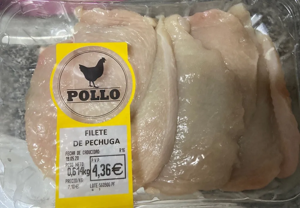 Filete de pechuga de pollo