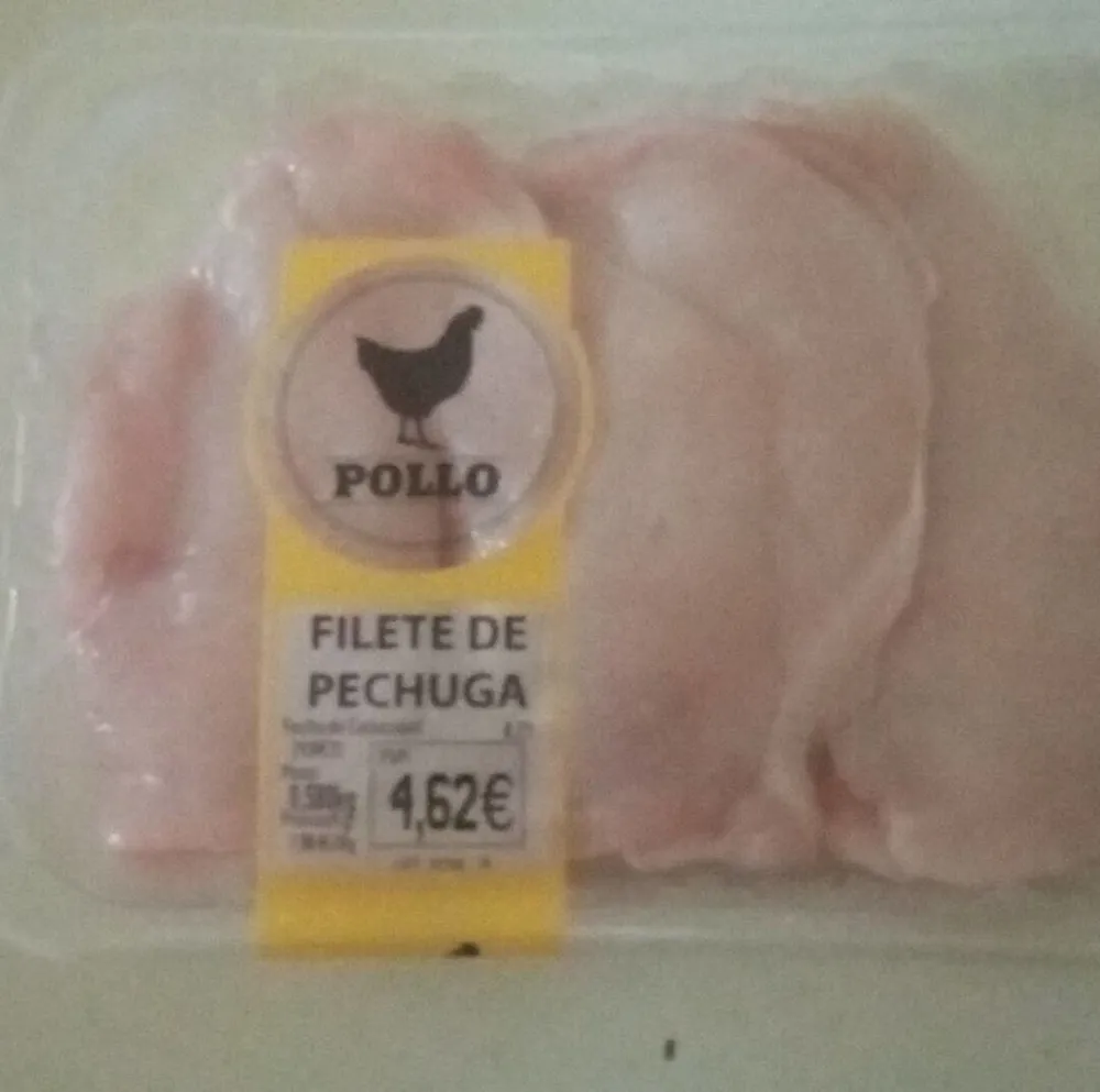 Filete de Pechuga de pollo