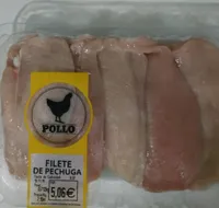 Filetes de pechuga de pollo