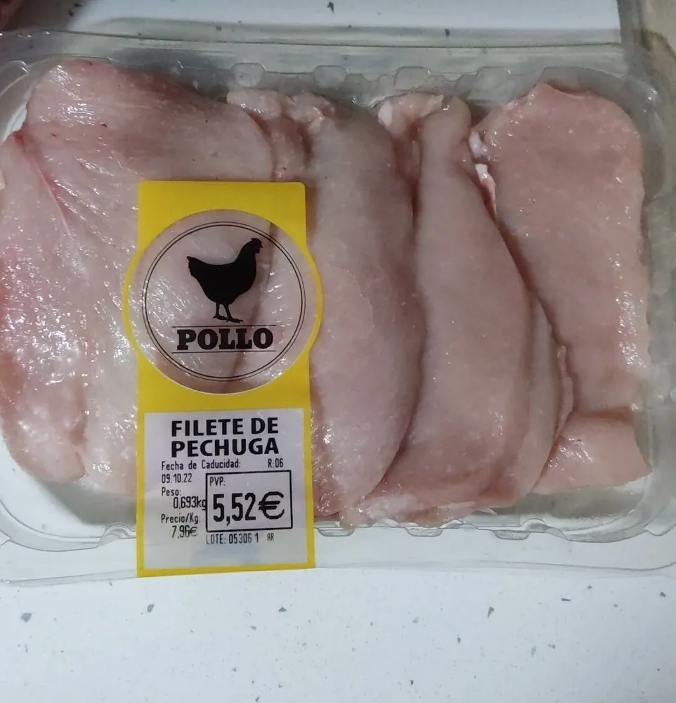 Filete de pechuga