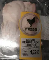 Muslo deshuesado con piel