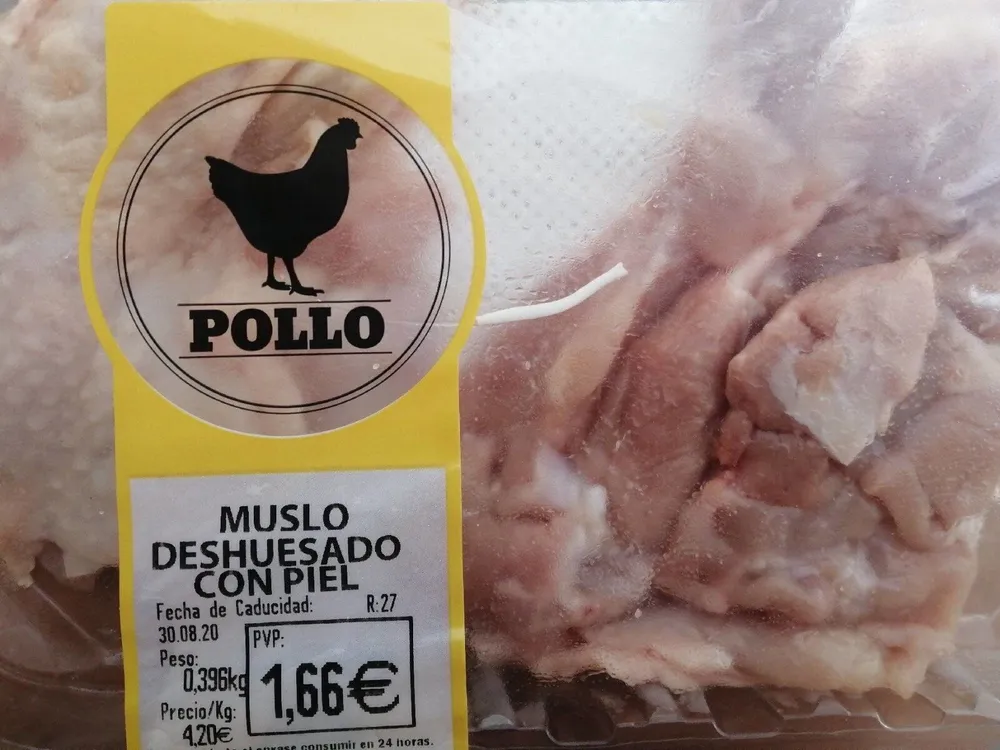 Muslo deshuesado