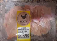 Muslo deshuesado con piel