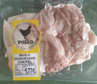 Musclo de pollo deshuesado con piel