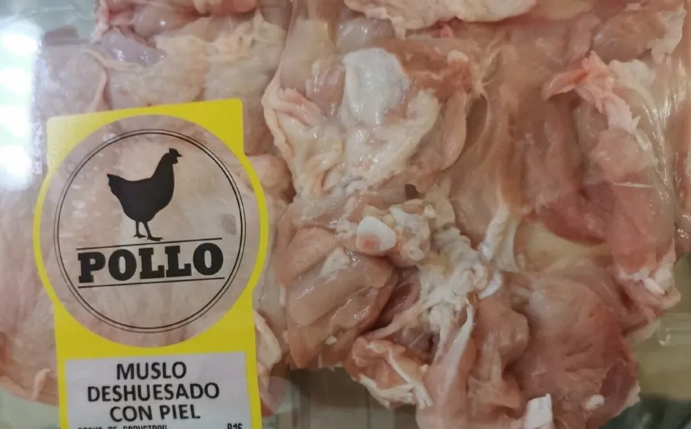 Muslo deshuesado con piel