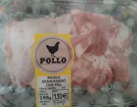 Muslo deshuesado con piel