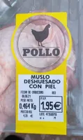 Muslo deshuesado con piel