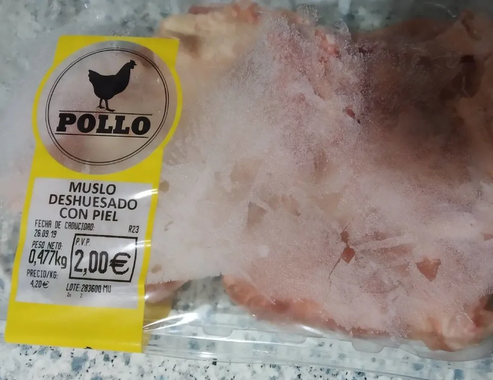 Muslo deshuesado con piel