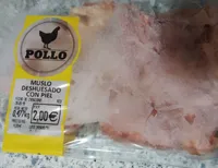 Muslo deshuesado con piel