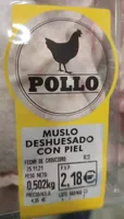 Muslo de pollo deshuesado con piel