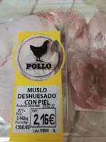 Muslo deshuesado con piel