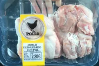 Pollo muslo deshuesado con piel