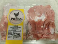 Muslo deshuesado con piel
