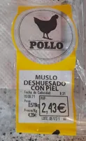 Muslo contramuslo deshuesado