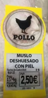Muslo deshuesado con piel