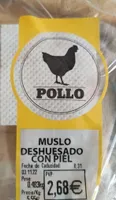 Carne de muslo deshuesado