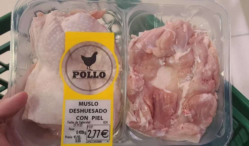 Muslo y Contramuslo de pollo