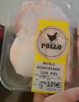 Muslo deshuesado con piel