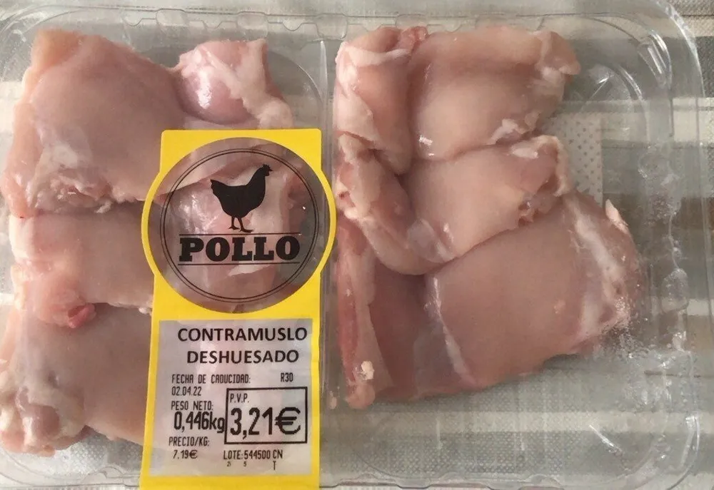 Contramuslo deshuesado