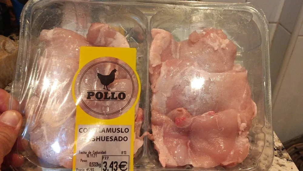 Contramuslo deshuesado