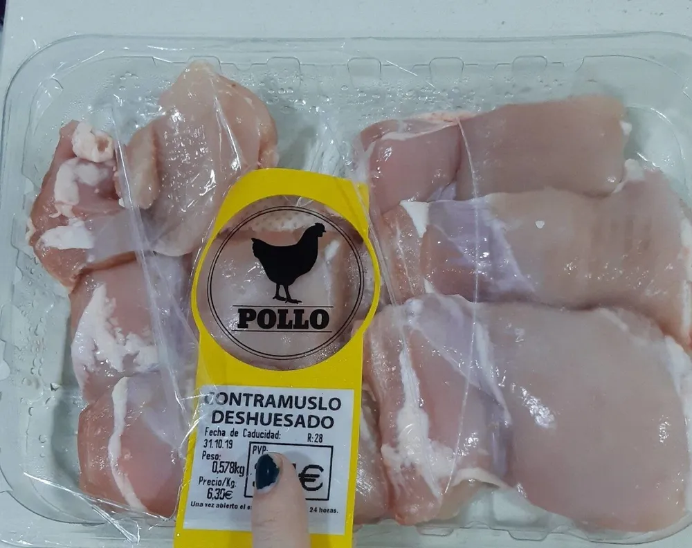 Contra muslo deshuesado