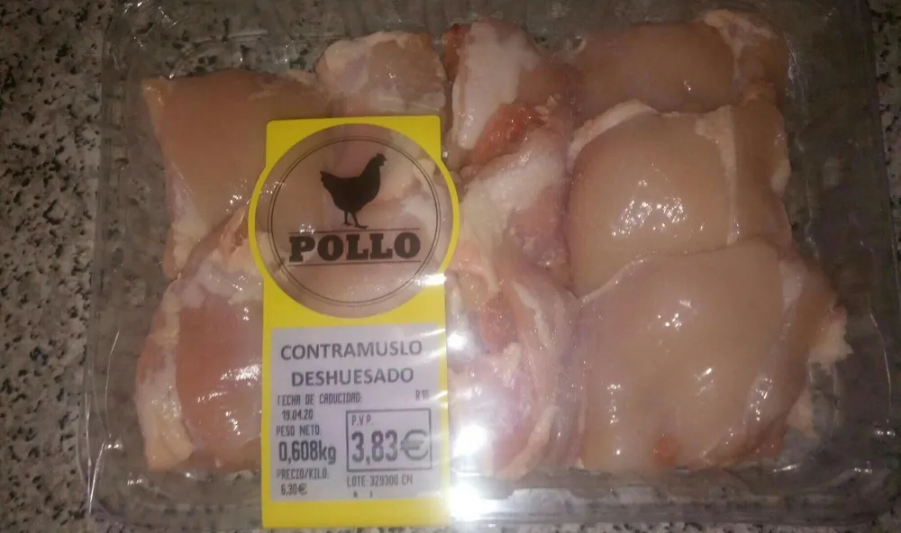 Contramuslo deshuesado