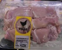 Contra muslo de pollo deshuesado