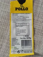 Contramuslo de pollo sin piel y sin hueso