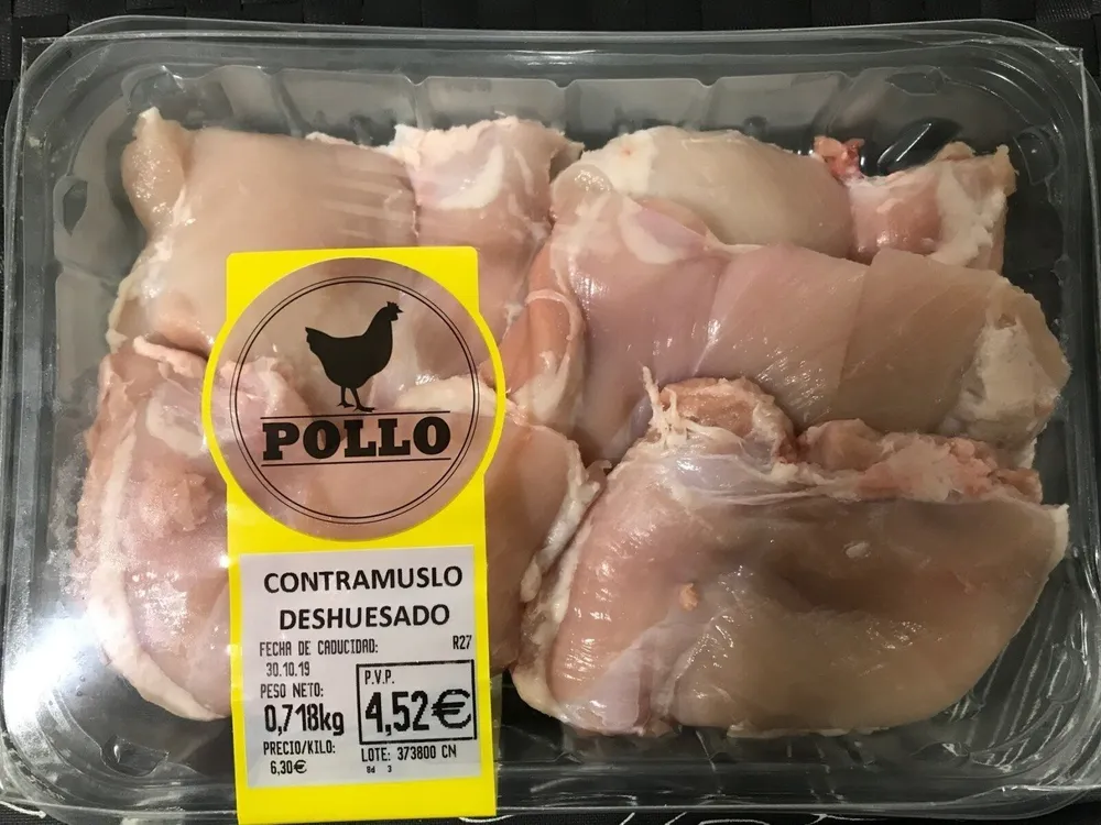 Contramuslo deshuesado