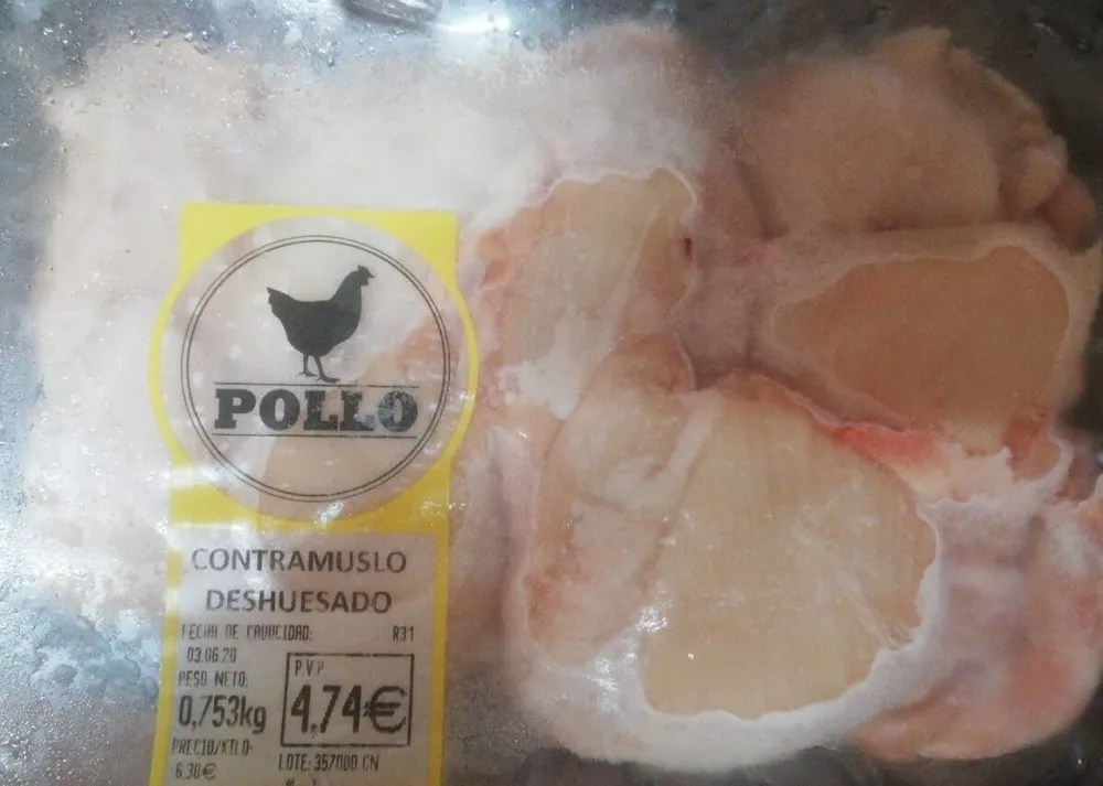 Contramuslo deshuesado
