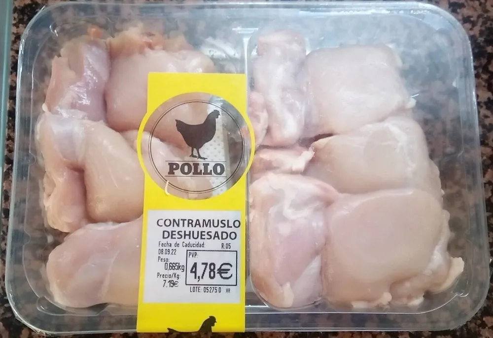 Contramuslo deshuesado
