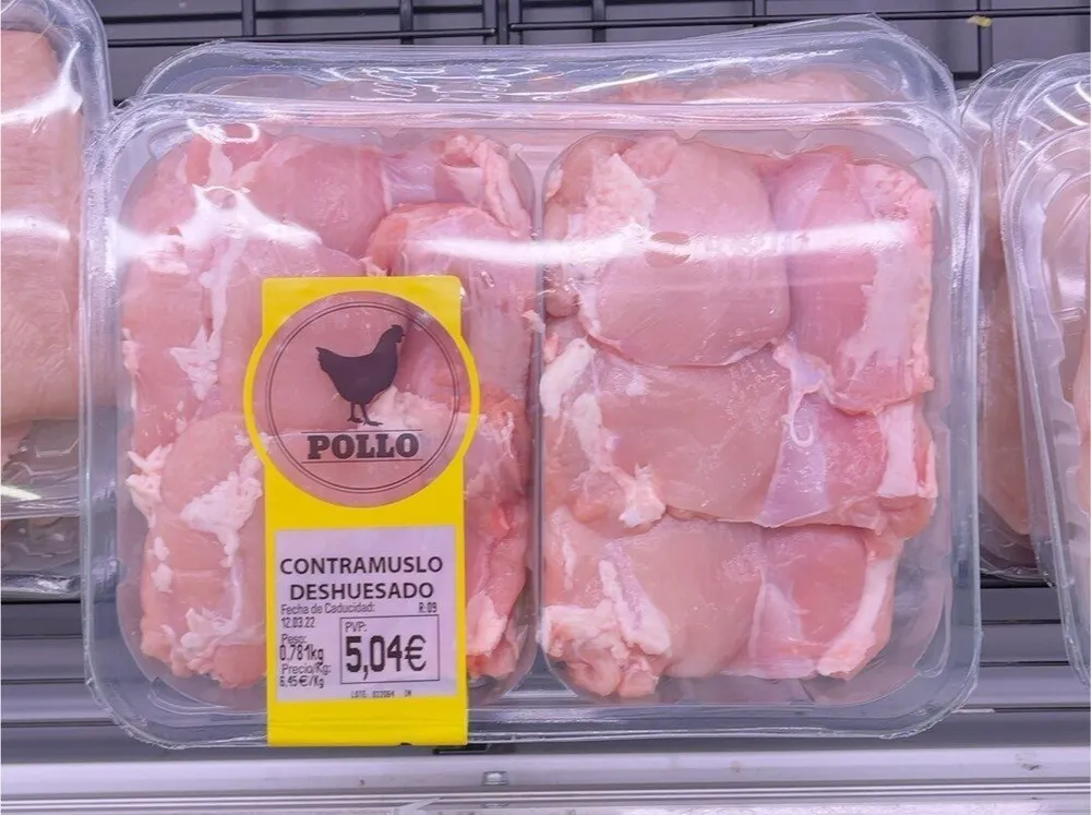 Contramuslo deshuesado