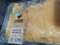 Filete de pechuga de pollo rural