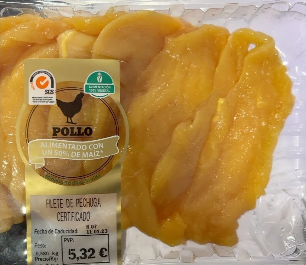 Pollo filete de pechuga