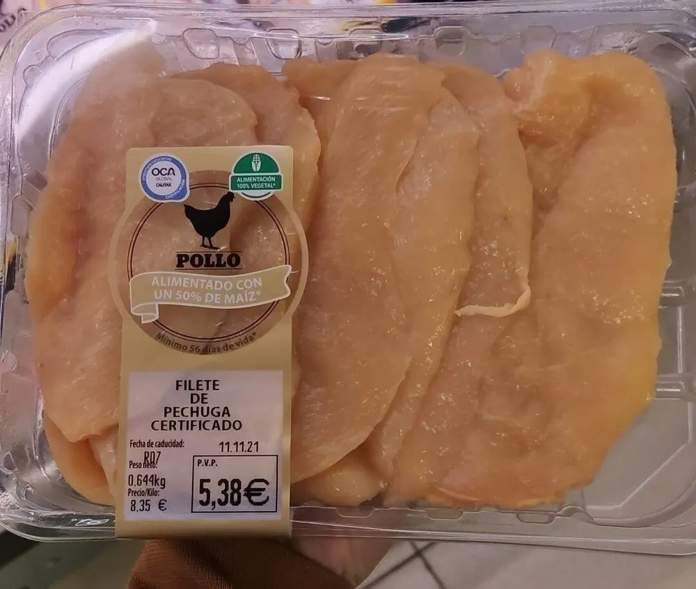 Filete de pollo