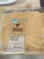 Filetes pollo de campo