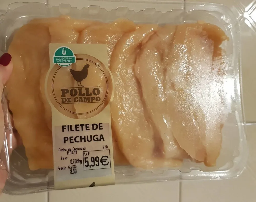 Pollo de campo - filete de pechuga