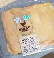 Filete de pechuga de pollo rural