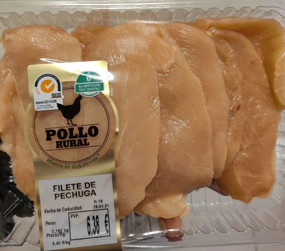 Pollo rural pechuga