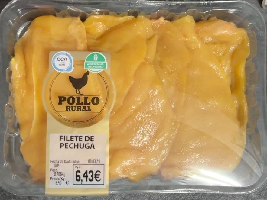 Filete de pechuga de pollo