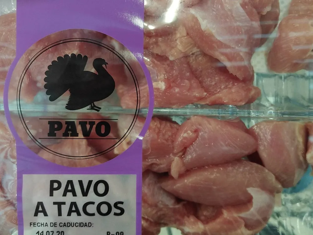 Pavo a tacos