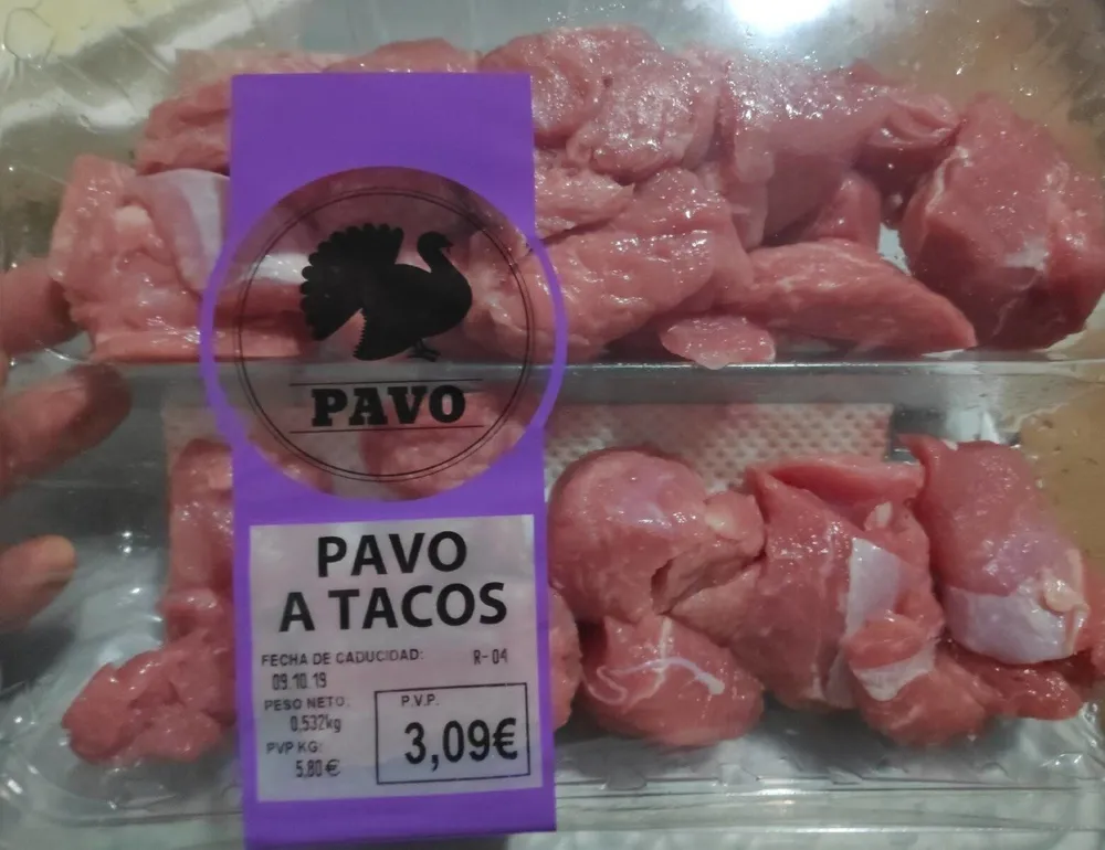 Estofado de pavo