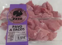 Pavo a tacos