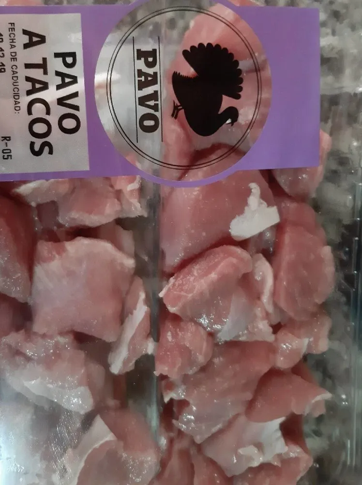 Pavo a tacos