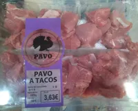 Pavo a tacos